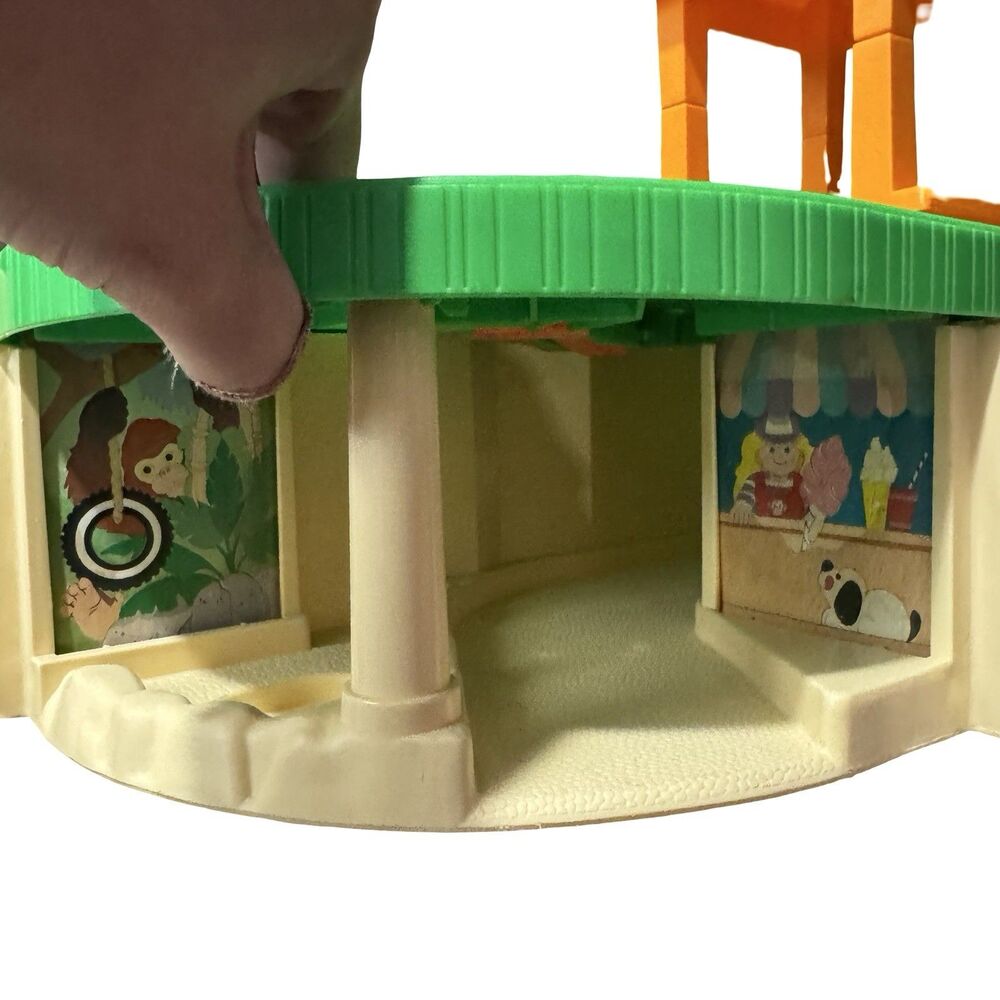 Fisher Price Little People #916 Zoo Playset Structure VTG 1984 - Picture 11 of 16